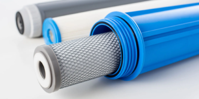 Verschiedene Filter für Lebensmittel und Getränke